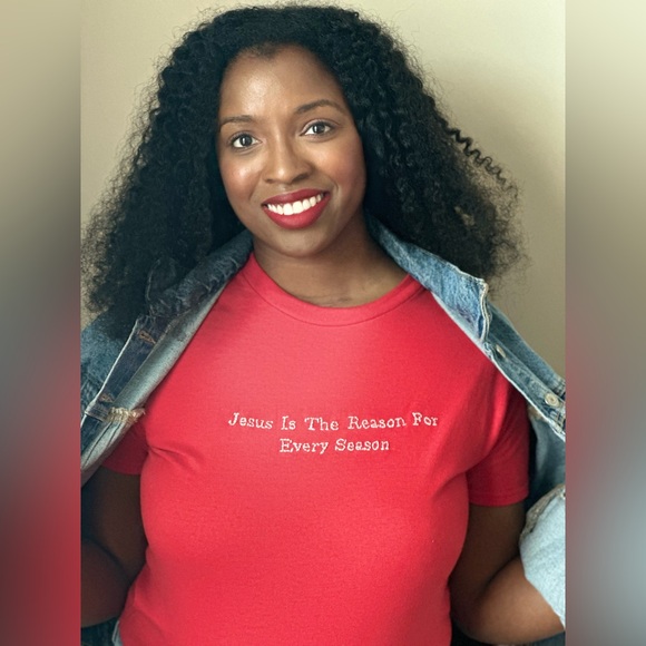 Homemade Hand Embroidery T-Shirt - Picture 1 of 2